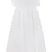 Платье из органического хлопка с оборками