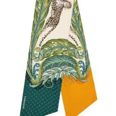 шелковый шарф с принтом Madras