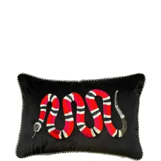 декоративная подушка с вышивкой (40 x 60 см)