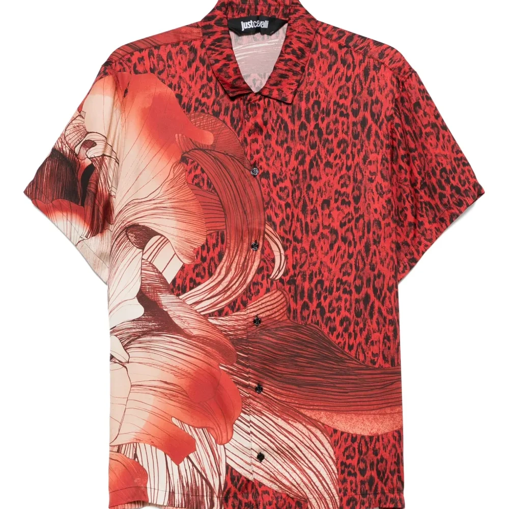 рубашка с принтом