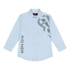 Рубашка с графичным принтом