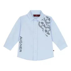 Рубашка с графичным принтом