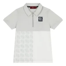 Рубашка поло на молнии