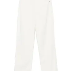 Брюки с нашивкой-логотипом