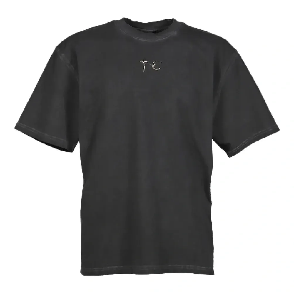 Футболка с круглым вырезом