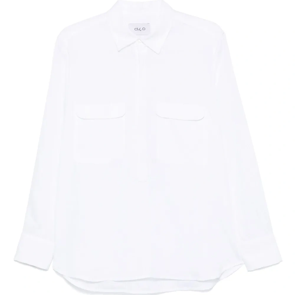 льняная рубашка поло