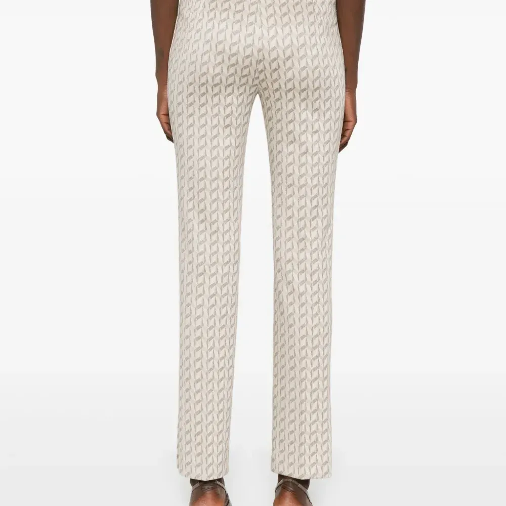 Жаккардовые брюки