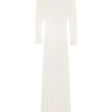 Платье макси тонкой вязки Платье макси тонкой вязки