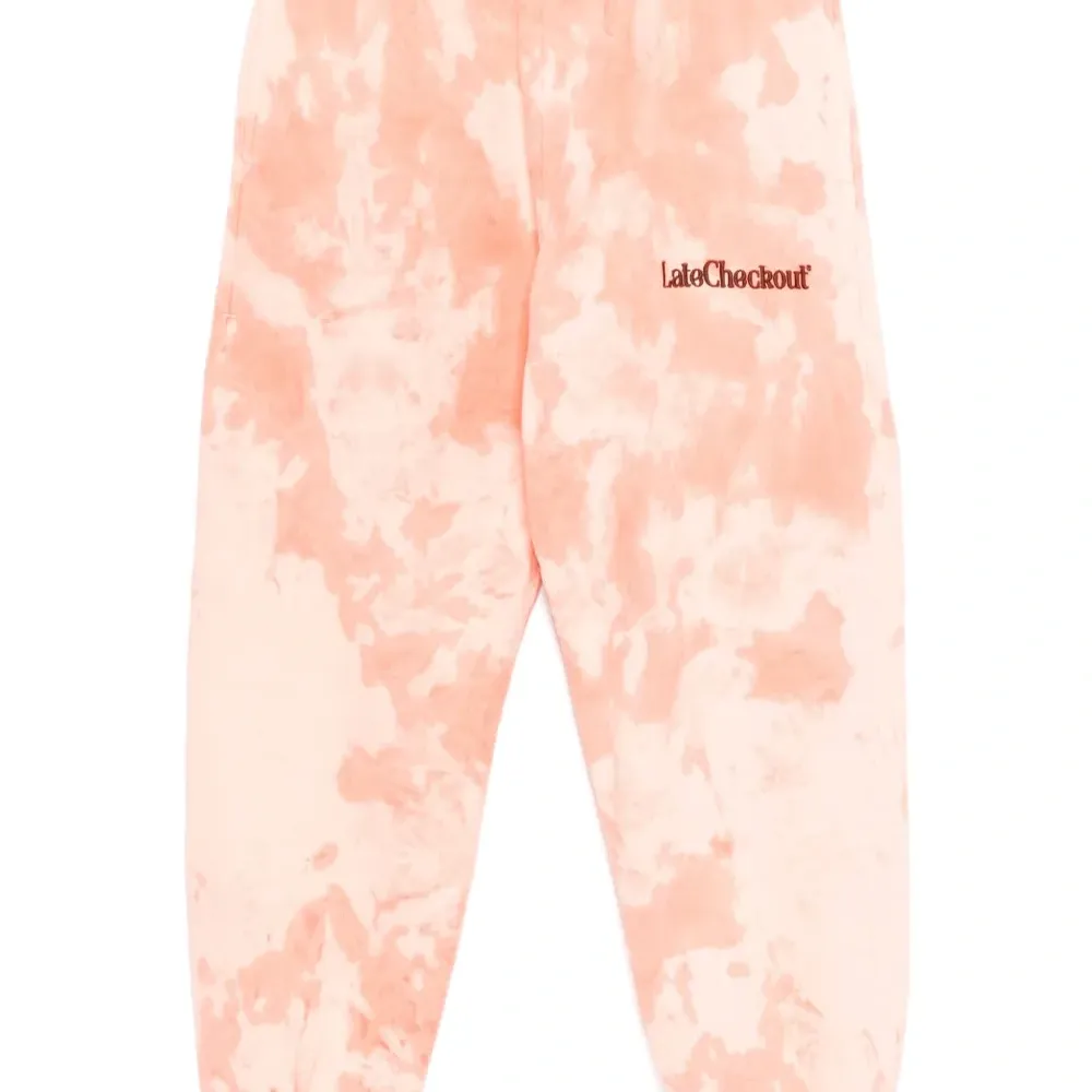 Брюки с принтом тай-дай