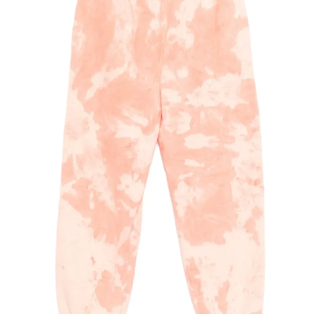 Брюки с принтом тай-дай