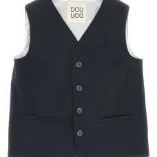 Жилет на пуговицах