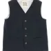 Жилет на пуговицах