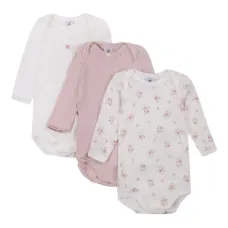 Комплект из трех боди из органического хлопка