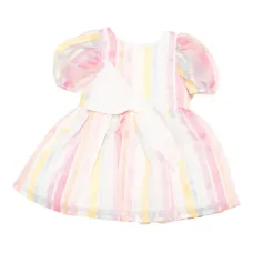 комплект из платья и блумеров с объемными рукавами