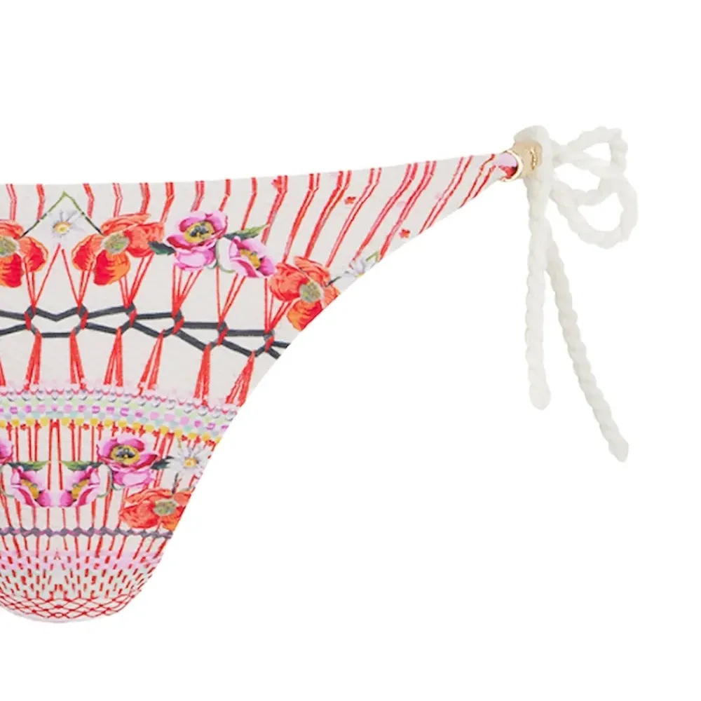 Плавки бикини Pomegranate с цветочным принтом Плавки бикини Pomegranate с цветочным принтом