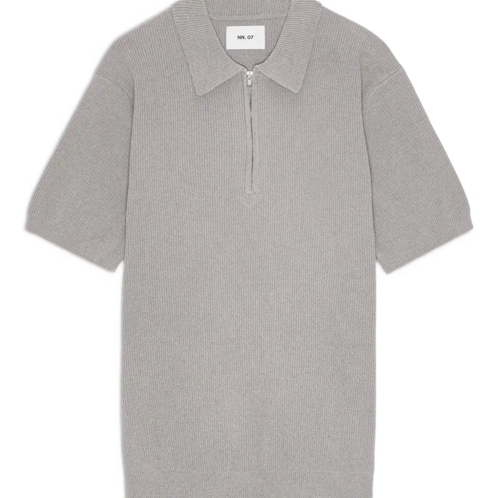 Рубашка поло на молнии