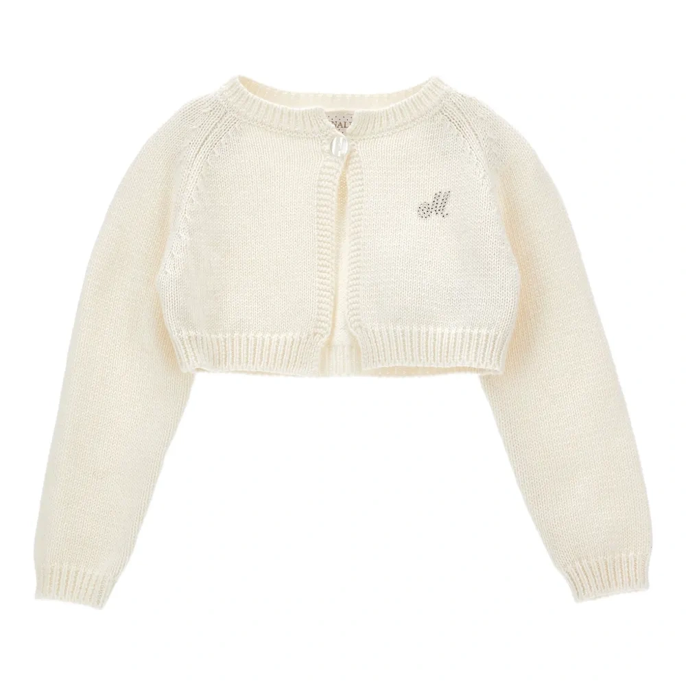 укороченный трикотажный кардиган