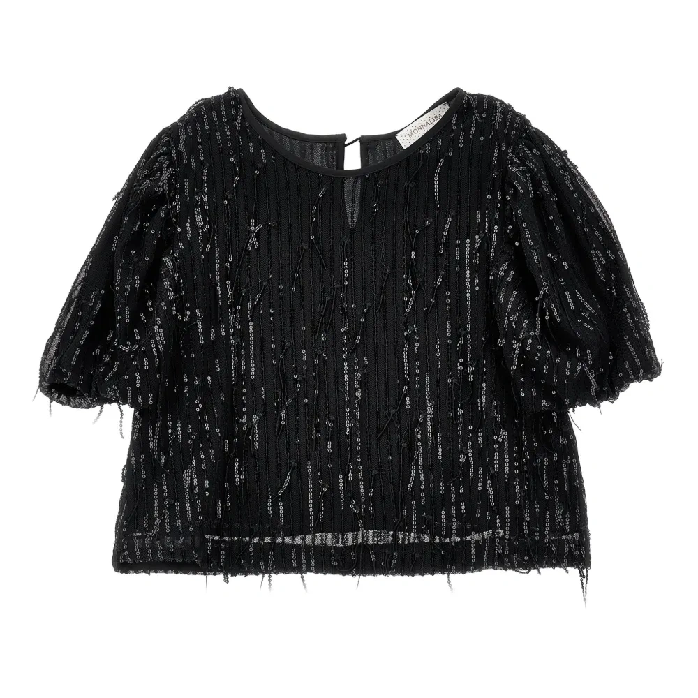 Блузка с пайетками