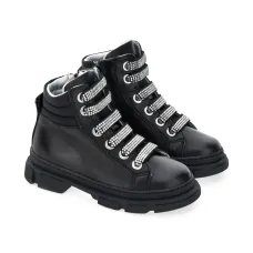 Ботинки со стразами