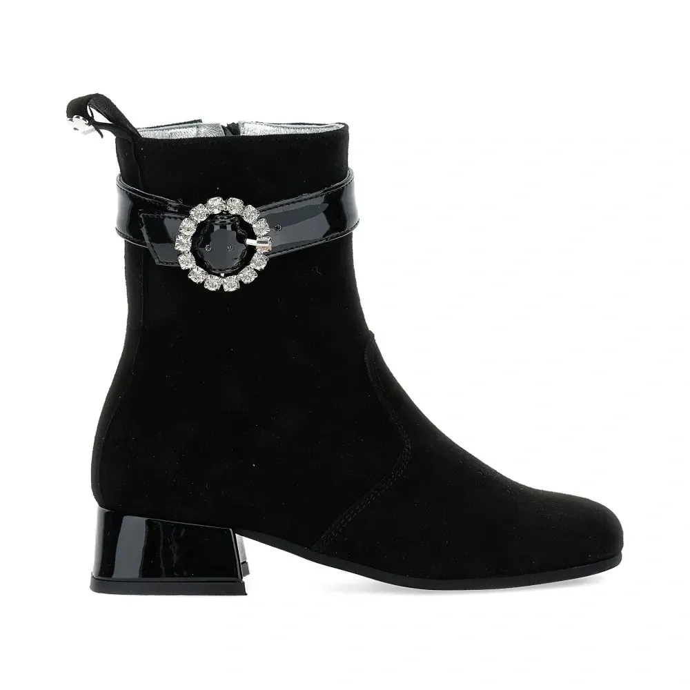 ботинки с кристаллами