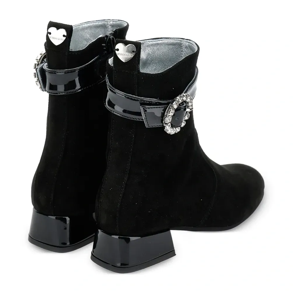 ботинки с кристаллами