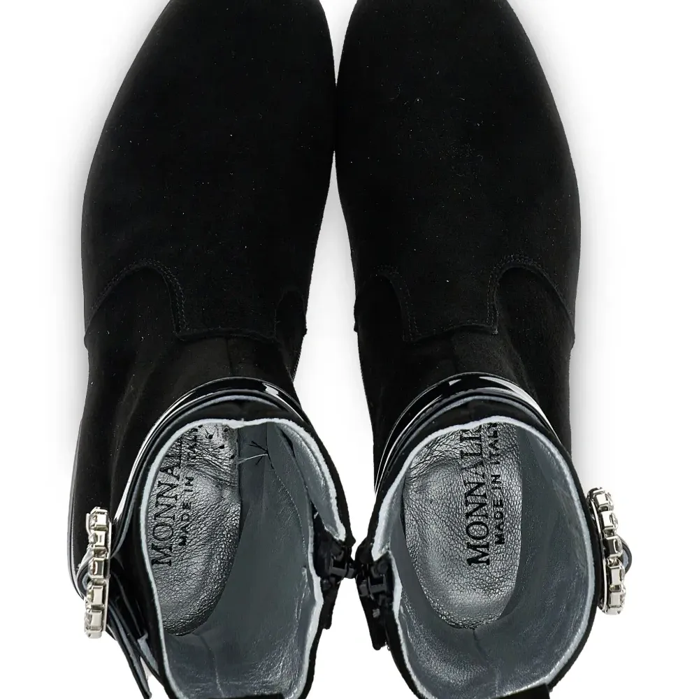 ботинки с кристаллами