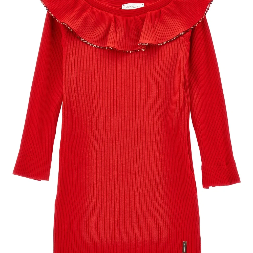 Платье в рубчик