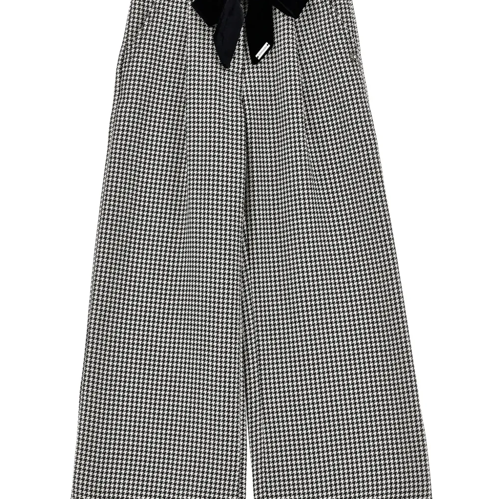 брюки в клетку