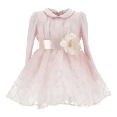 платье из тюля с узором