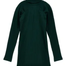 Платье в рубчик