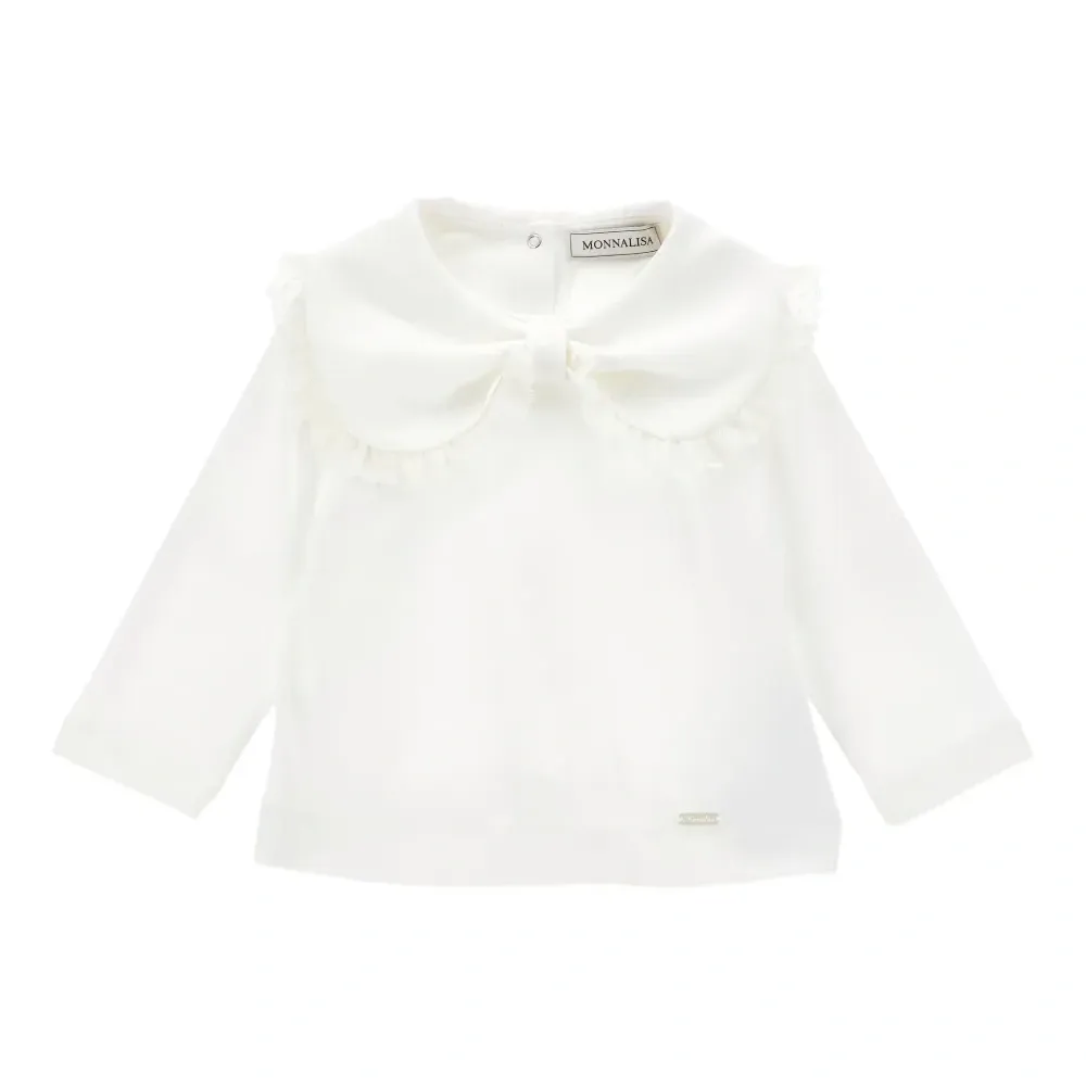 Блузка с бантом