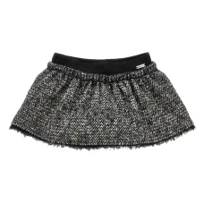 Юбка мини из ткани букле Юбка мини из ткани букле
