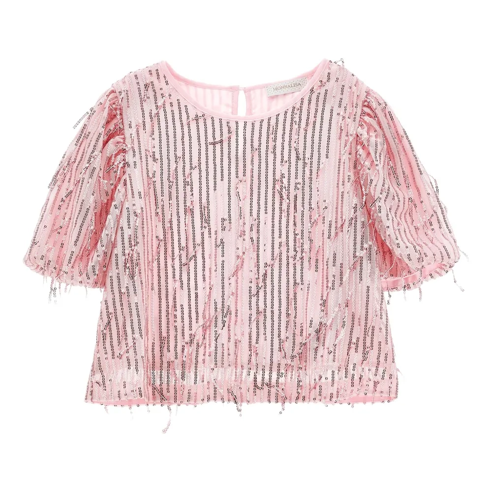 Блузка с пайетками