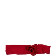 Повязка на голову с оборками и аппликацией Повязка на голову с оборками и аппликацией