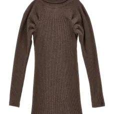 Платье в рубчик