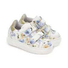Кеды с цветочным принтом