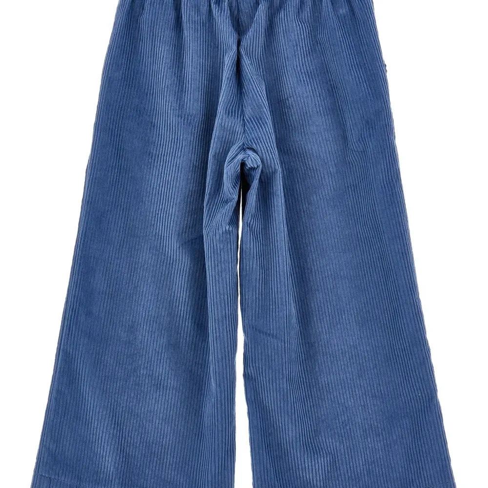 Вельветовые брюки широкого кроя