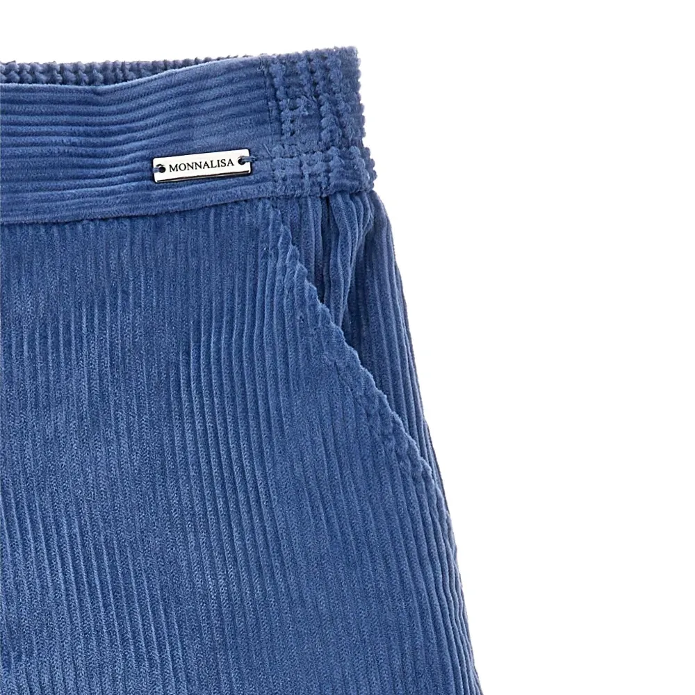 Вельветовые брюки широкого кроя