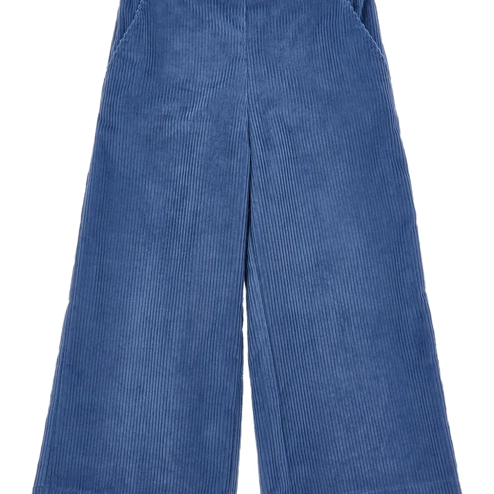 Вельветовые брюки широкого кроя