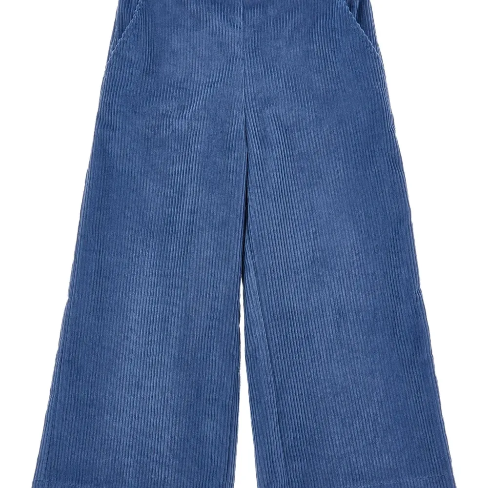 Вельветовые брюки широкого кроя