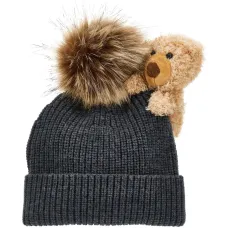 Шапка бини в рубчик