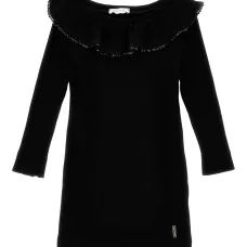 Платье в рубчик