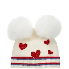 Шапка бини с помпоном Шапка бини с помпоном