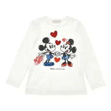 Топ с длинными рукавами и принтом