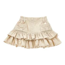 Расклешенная юбка с оборками