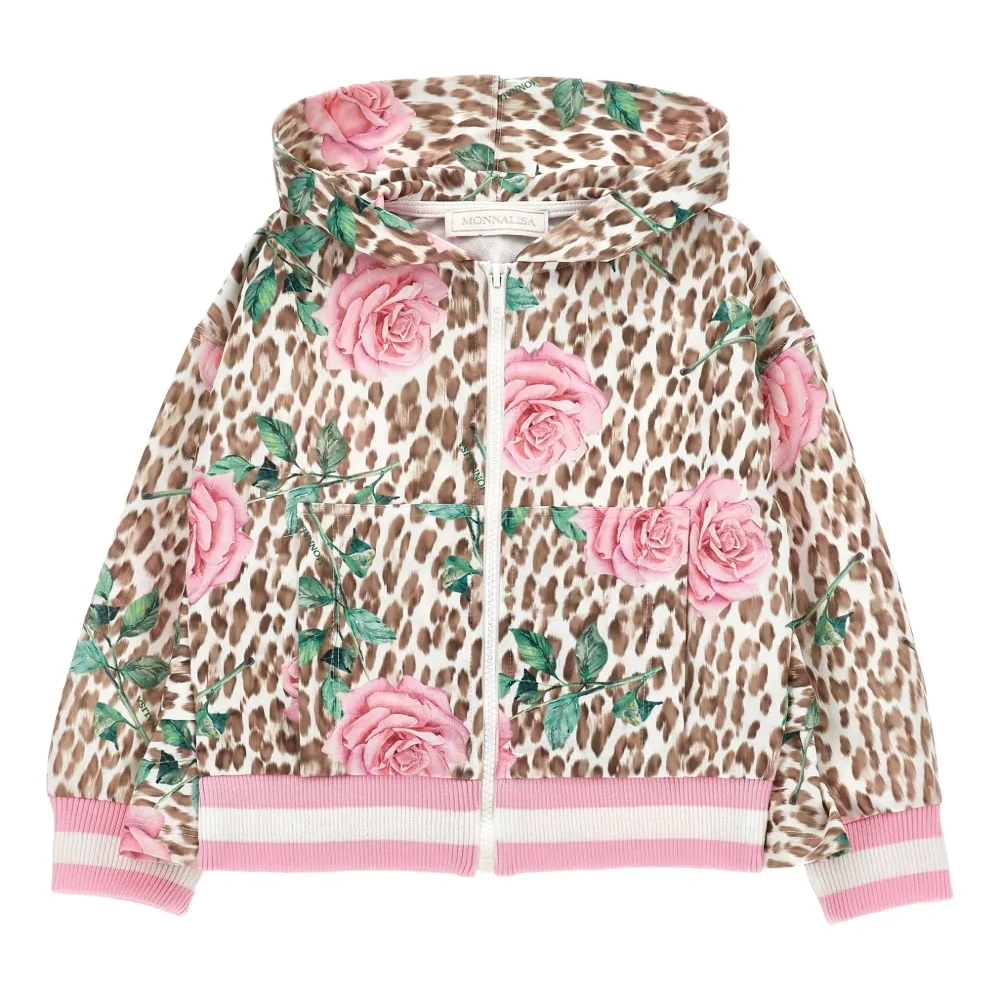 Худи с леопардовым принтом