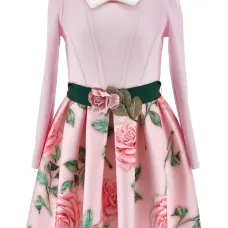 платье с цветочным принтом