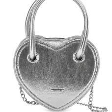 Сумка с эффектом металлик