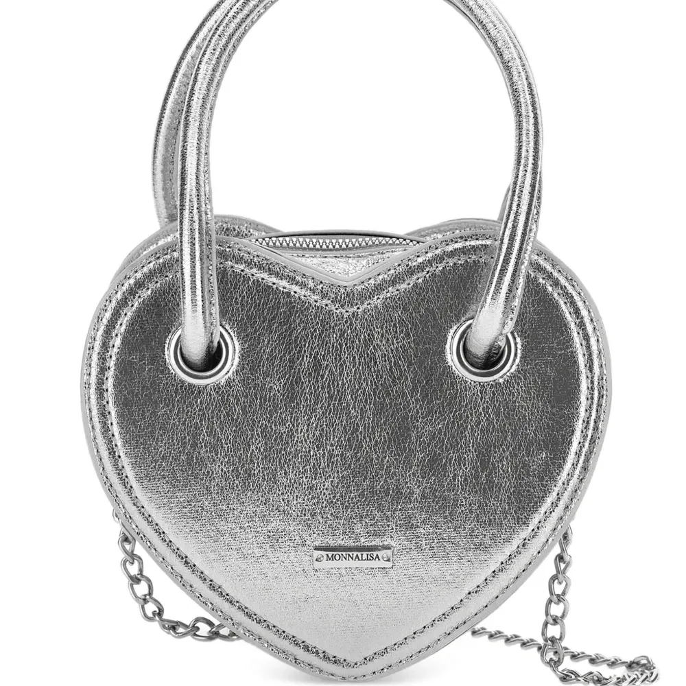 Сумка с эффектом металлик