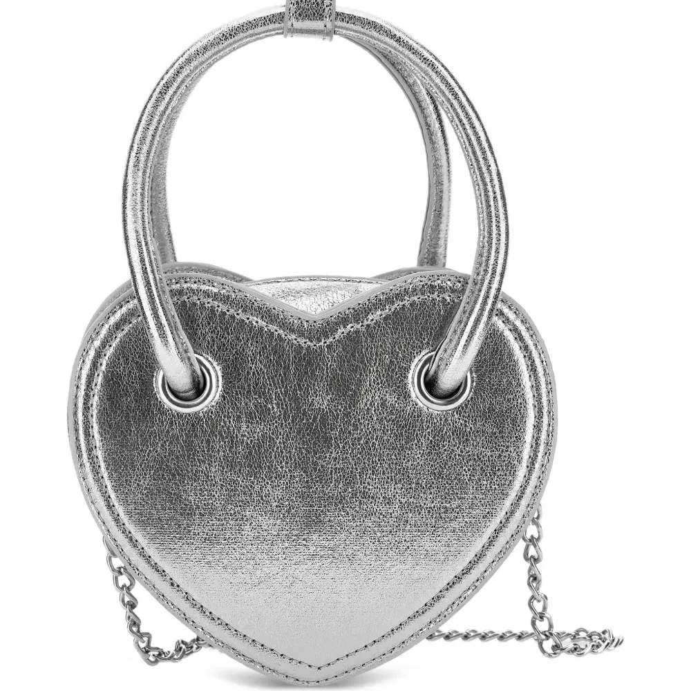 Сумка с эффектом металлик